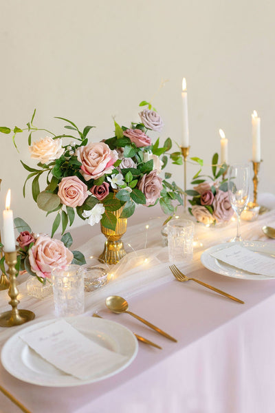 Dusty Rose Designer Flower Boxes