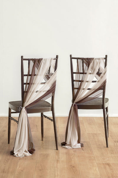 Aisle & Chair Decor Set in Rust & Sepia