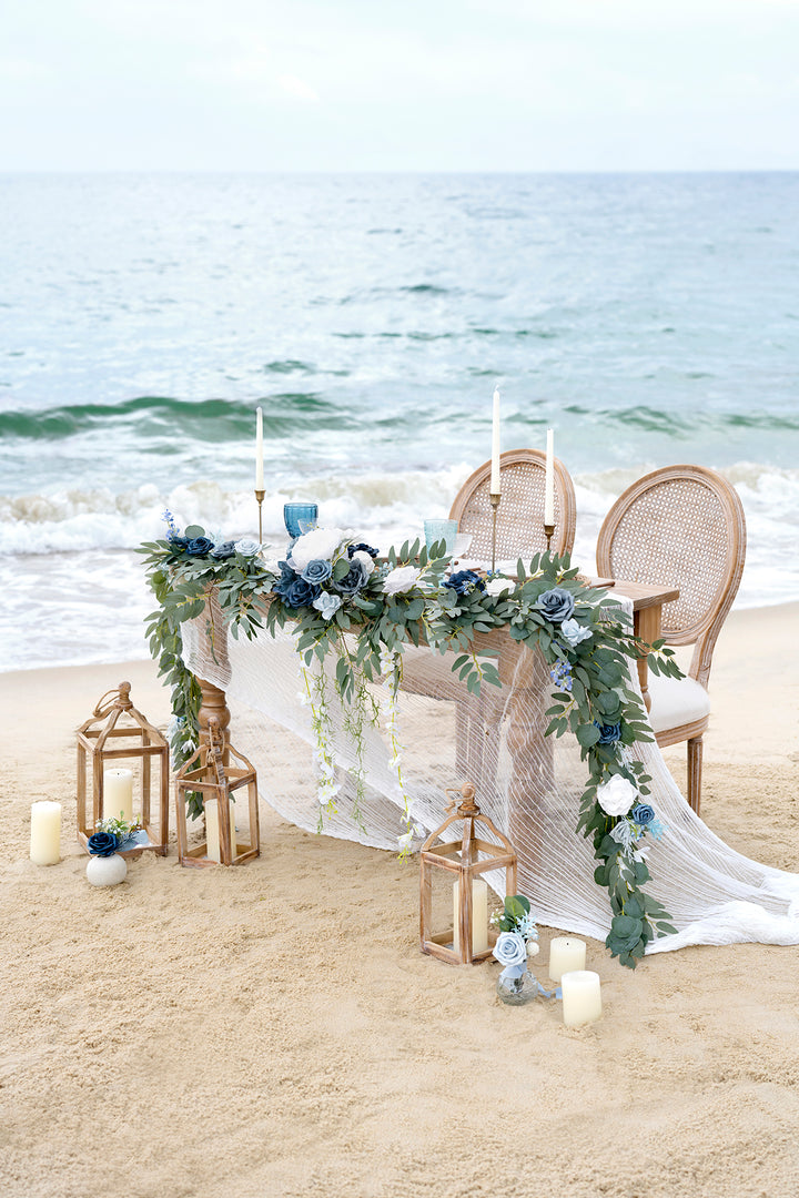 Wedding Flower Packages in Dusty Blue & Navy