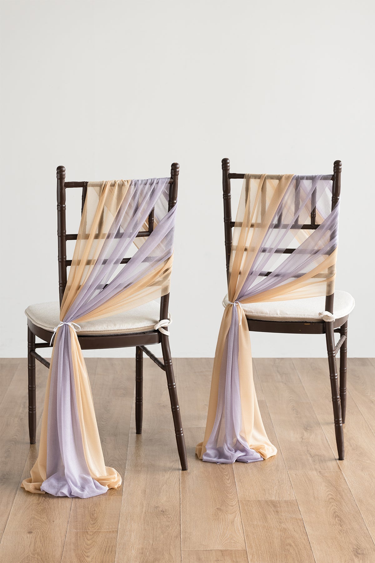 Aisle & Chair Decor Set in Lavender Aster & Burnt Orange