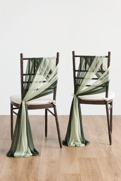 Aisle & Chair Decor Set in Olive Green