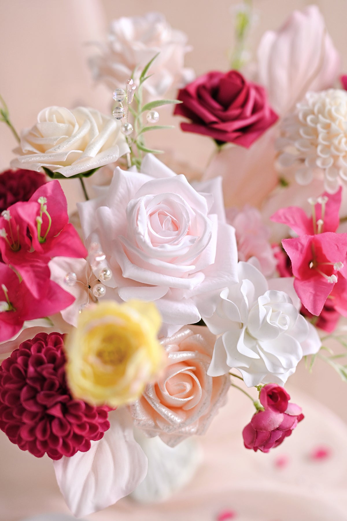 Dusty Rose Designer Flower Boxes
