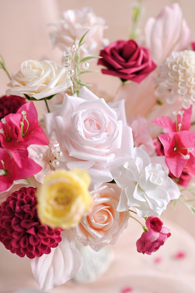 Dusty Rose Designer Flower Boxes