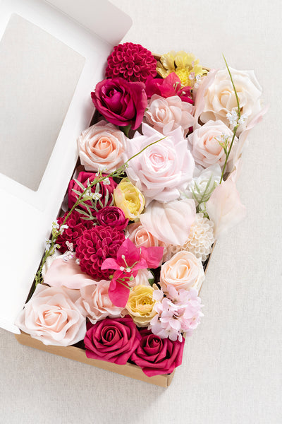 Dusty Rose Designer Flower Boxes