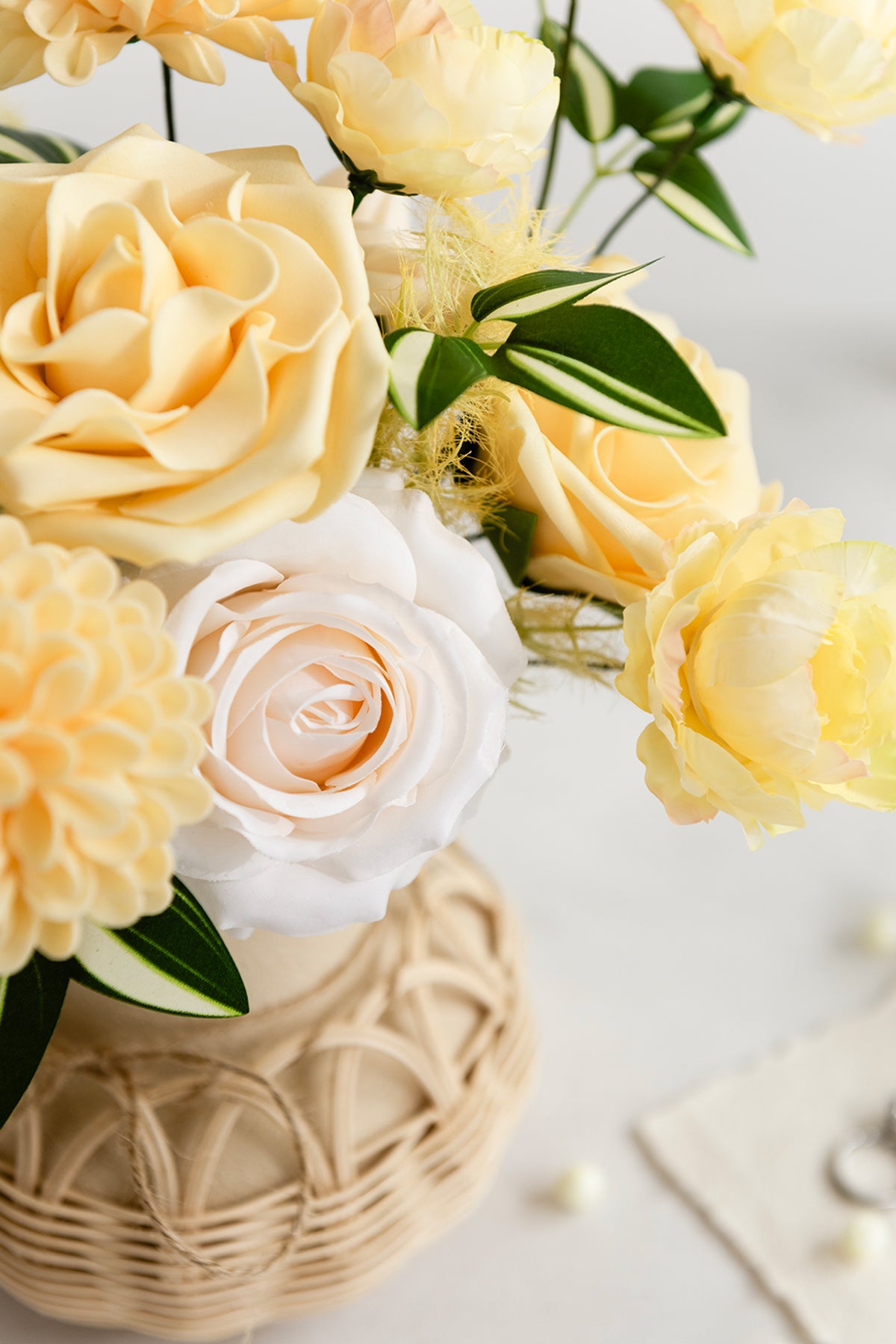 French Yellow Designer Flower Boxes – Ling's Moment