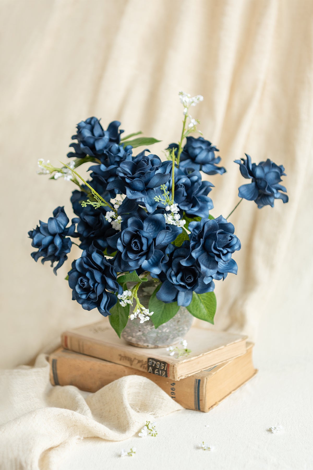 2.7" Foam Gardenia with Stem