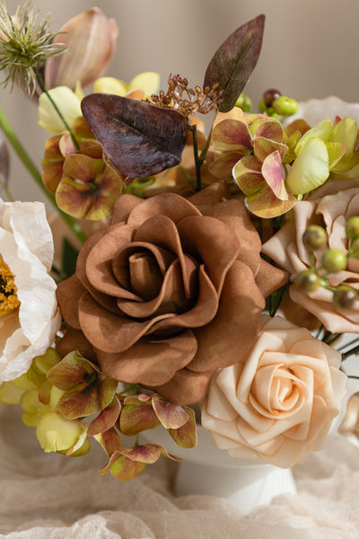 DIY Kits For Centerpieces in Earth-Tone Colors