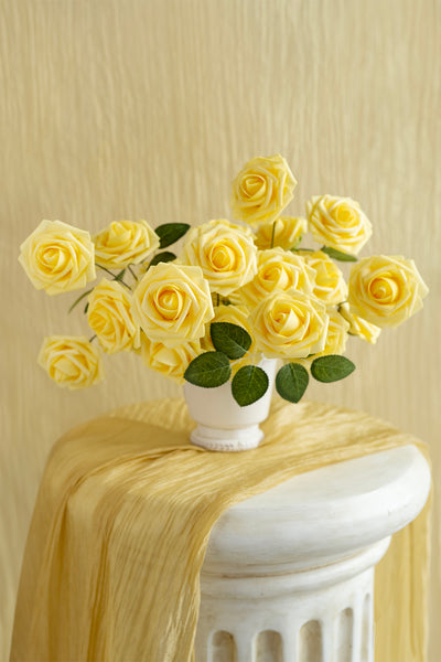 3" Foam Rose with Stem