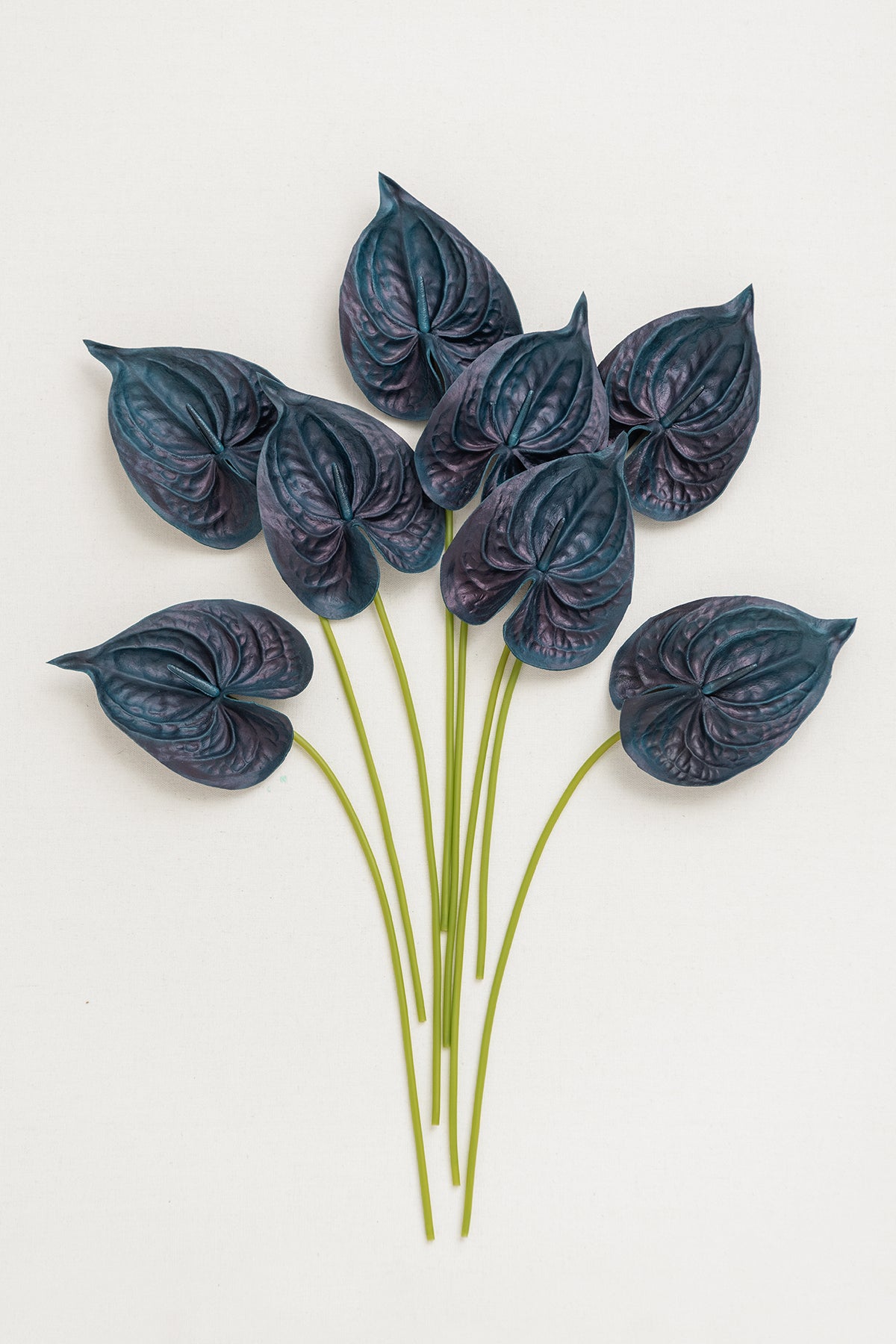 15" Anthurium Flowers with Stem