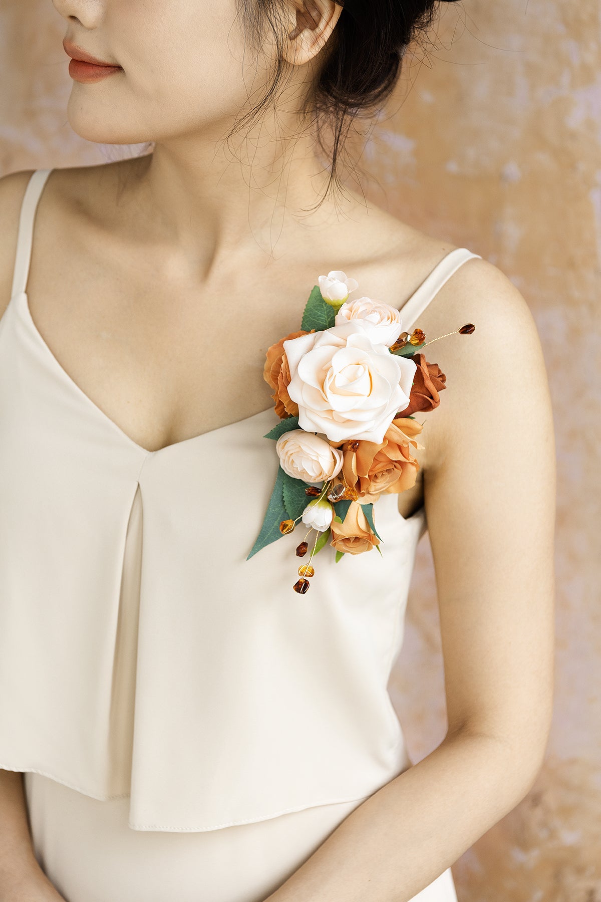 Pre-Arranged Wedding Flower Packages in Sunset Terracotta