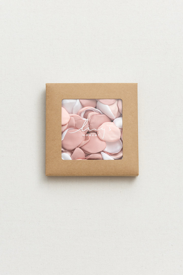 Silk Rose Petals in Nude Pink (Nude Pink/Blush/White) (200pcs)