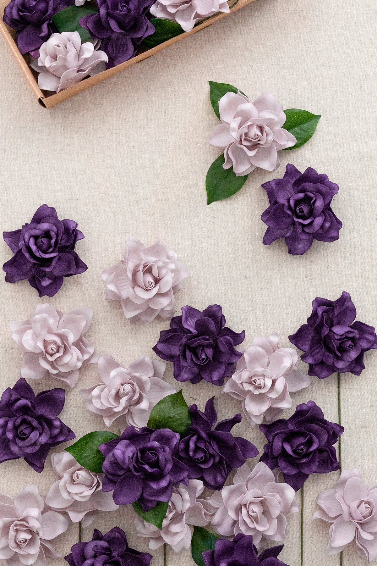 DIY Supporting Flowers in Classic Purple