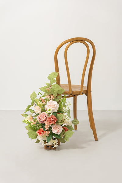 Wedding Aisle Runner Flower Arrangements in Garden Blush | Clearance