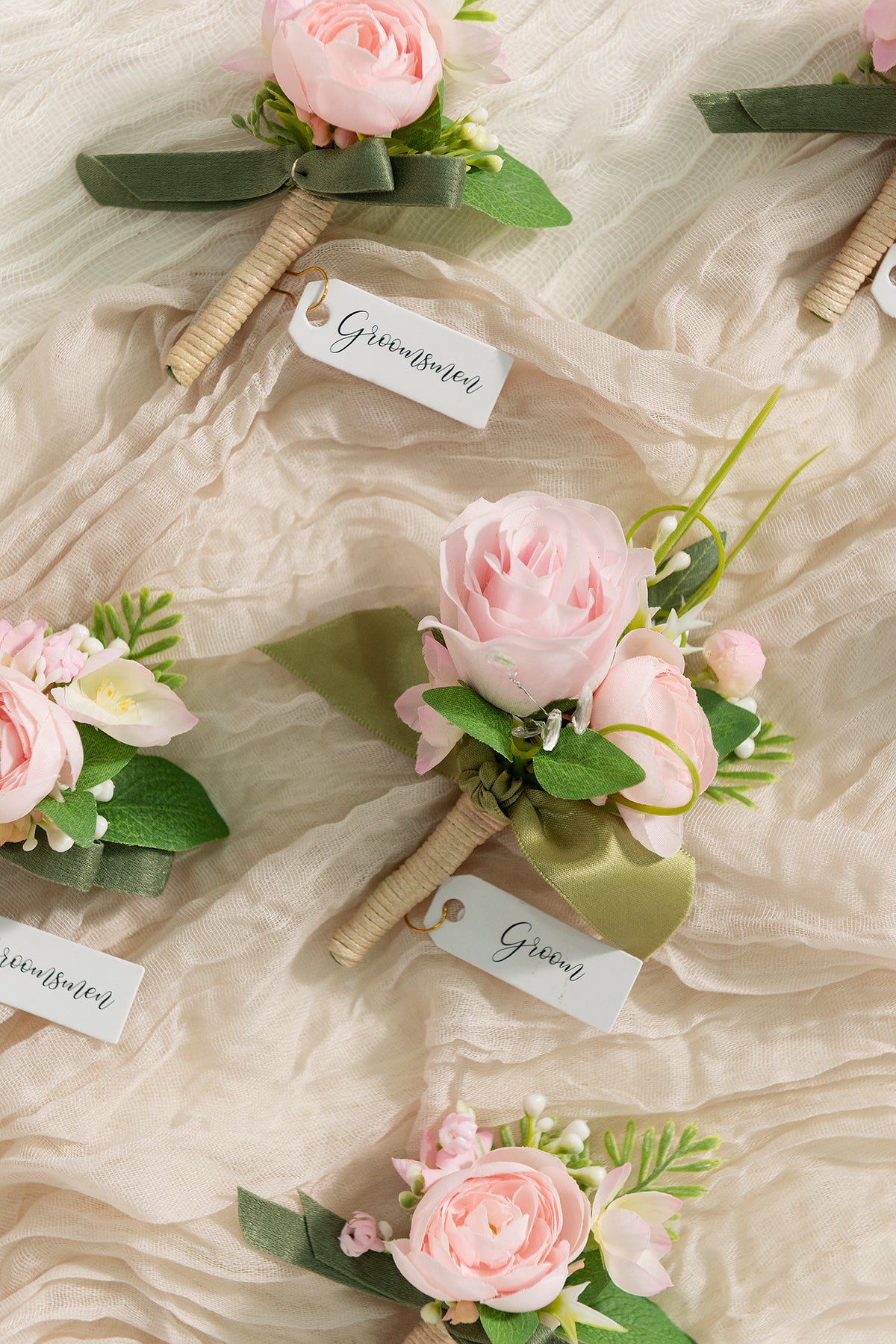 Pre-Arranged Wedding Flower Packages in Blush & Cream