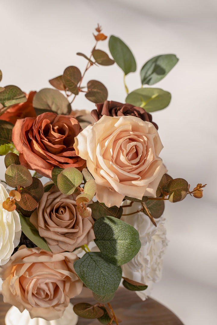 5-in-1 Quintet Floral Boxes - Terracotta