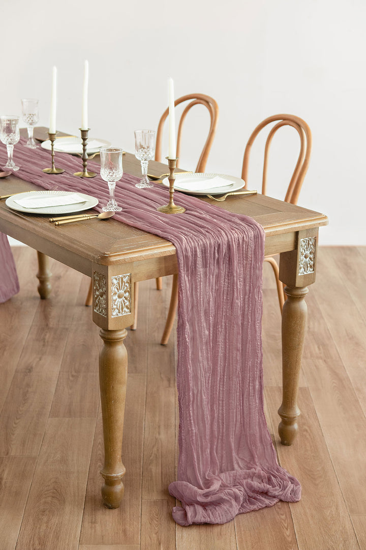 Table Runner in Ethereal Purple Dream