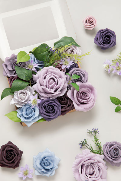 Sample Box in Sage Purple & Provence