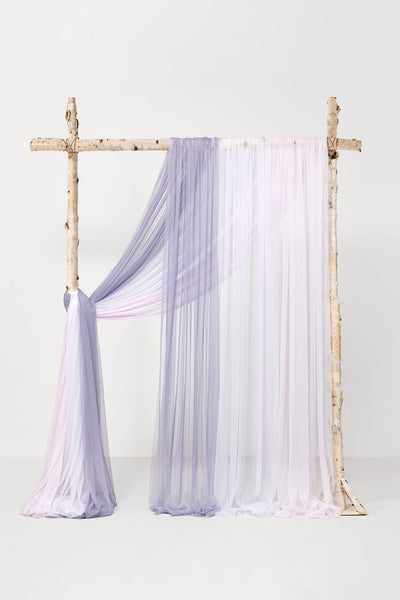 Easy Hanging Sheer Arch Draping (Set of 3)