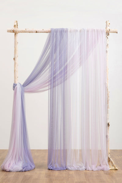 Easy Hanging Sheer Arch Draping (Set of 3)