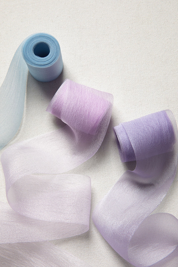 Ribbons in Ethereal Purple Dream