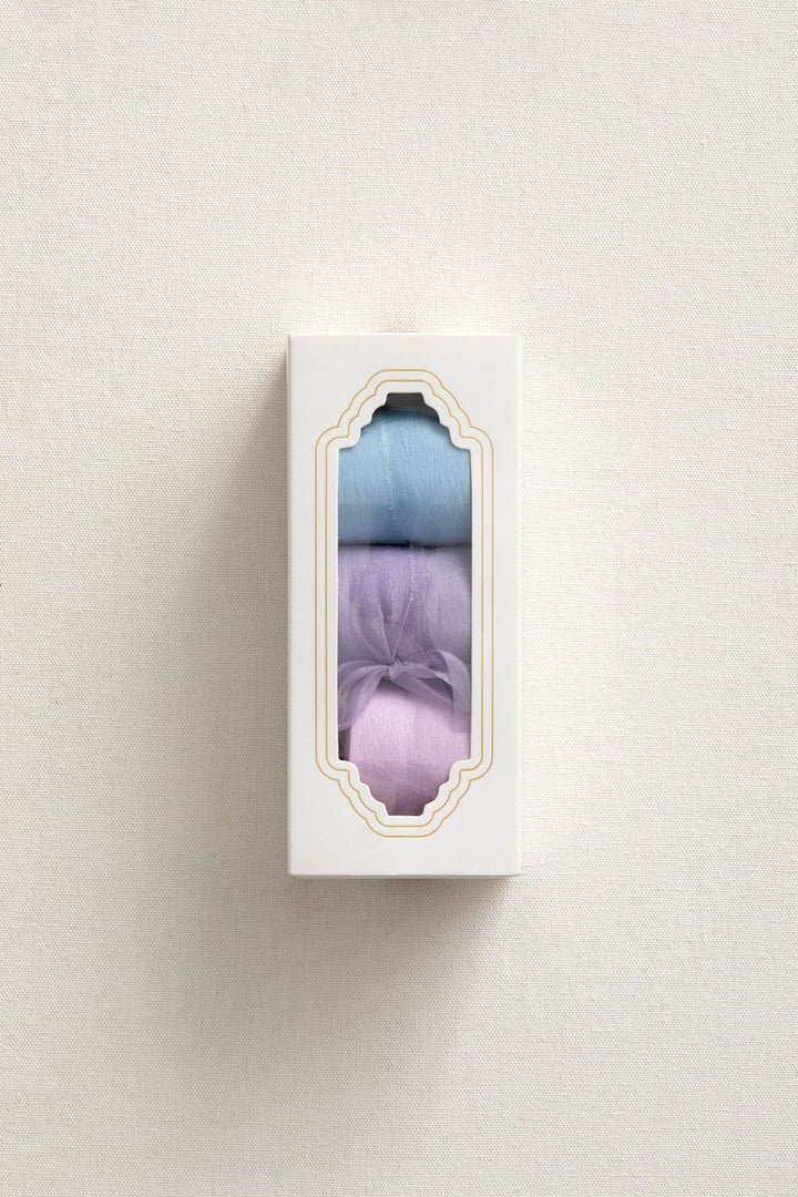 Ribbons in Ethereal Purple Dream