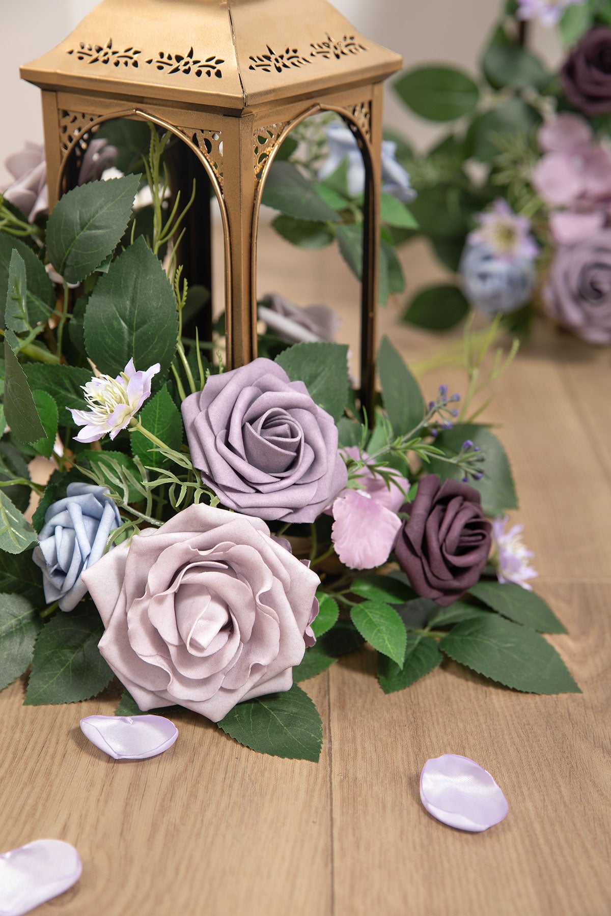 2ft Flower Garlands in Ethereal Purple Dream