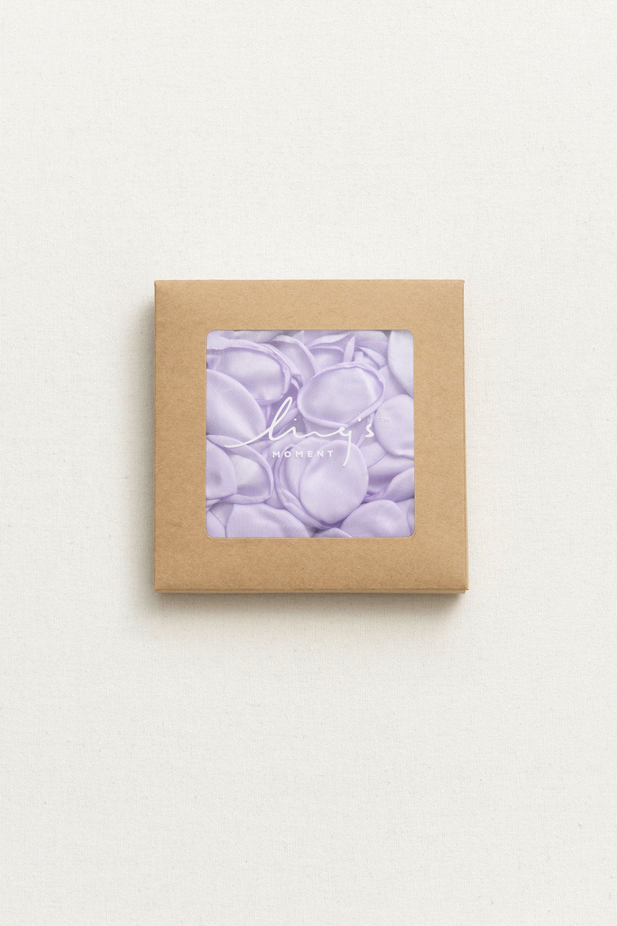 Silk Rose Petals in Ethereal Purple Dream