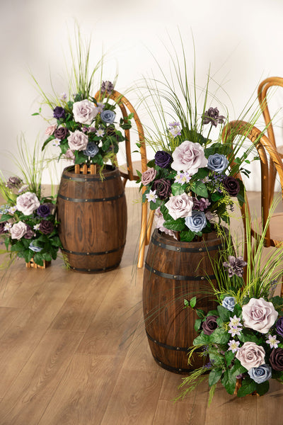 Pre-Arranged Wedding Flower Packages in Ethereal Purple Dream