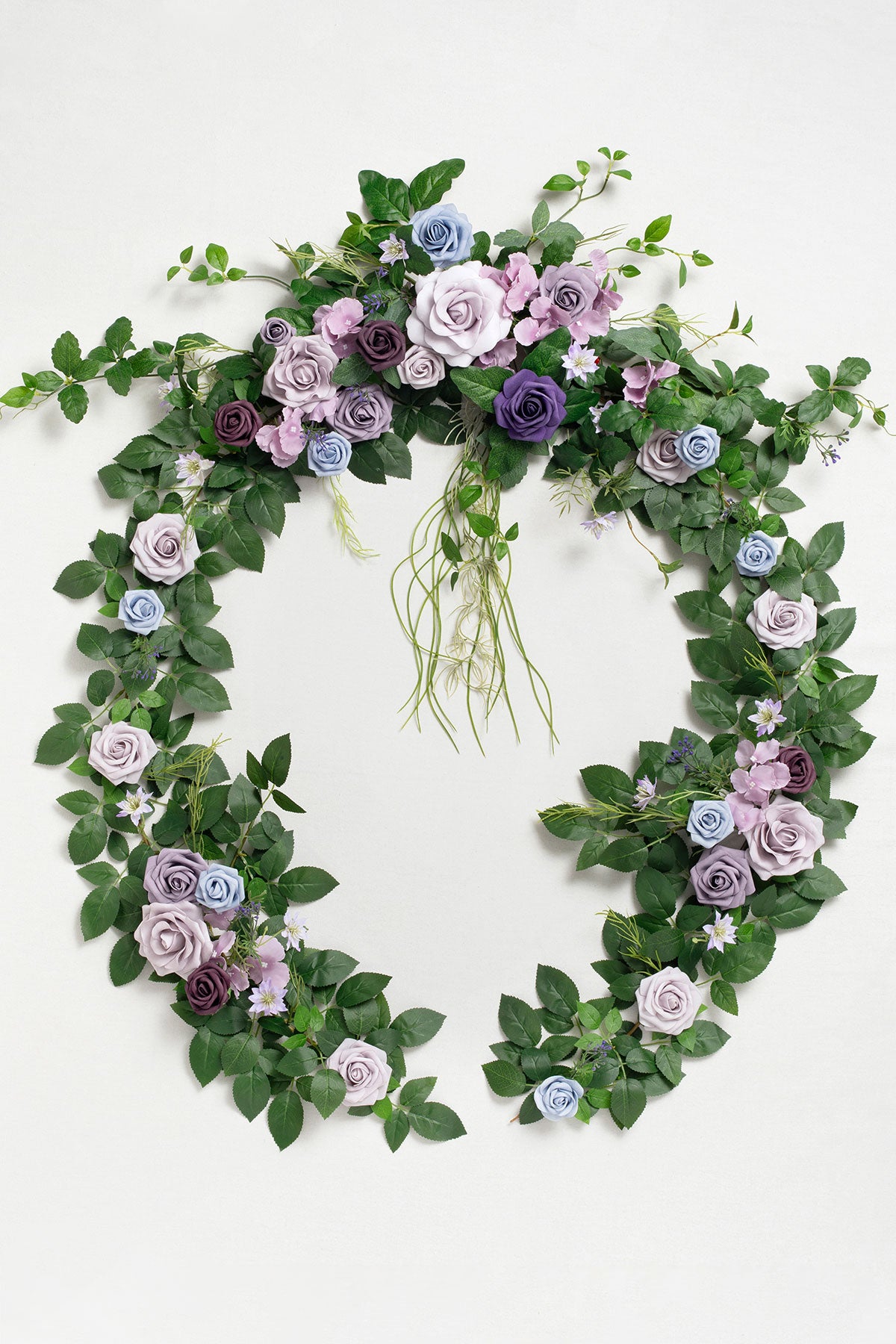 6ft Flower Garland in Ethereal Purple Dream