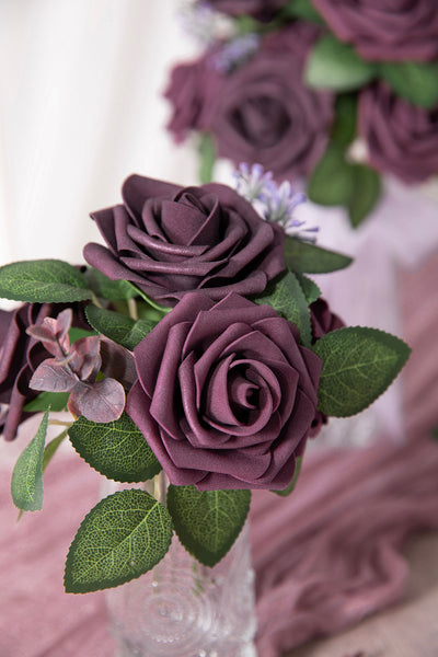 3" Foam Rose with Stem