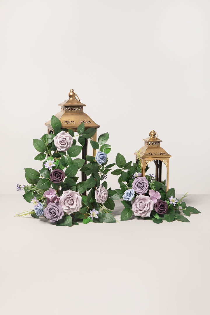2ft Flower Garlands in Ethereal Purple Dream