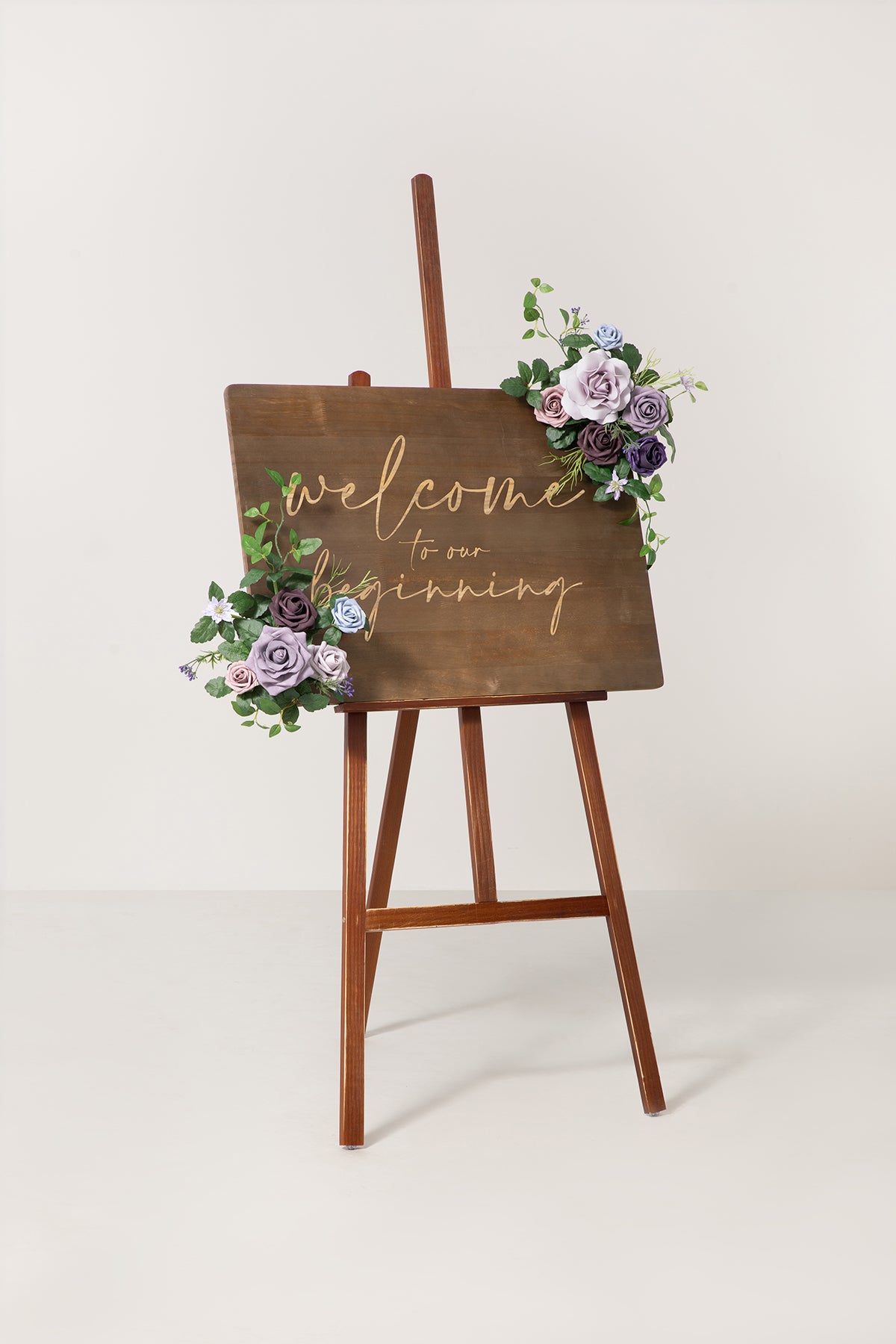 Flexible Combo Set Flower Sign Decor in Ethereal Purple Dream
