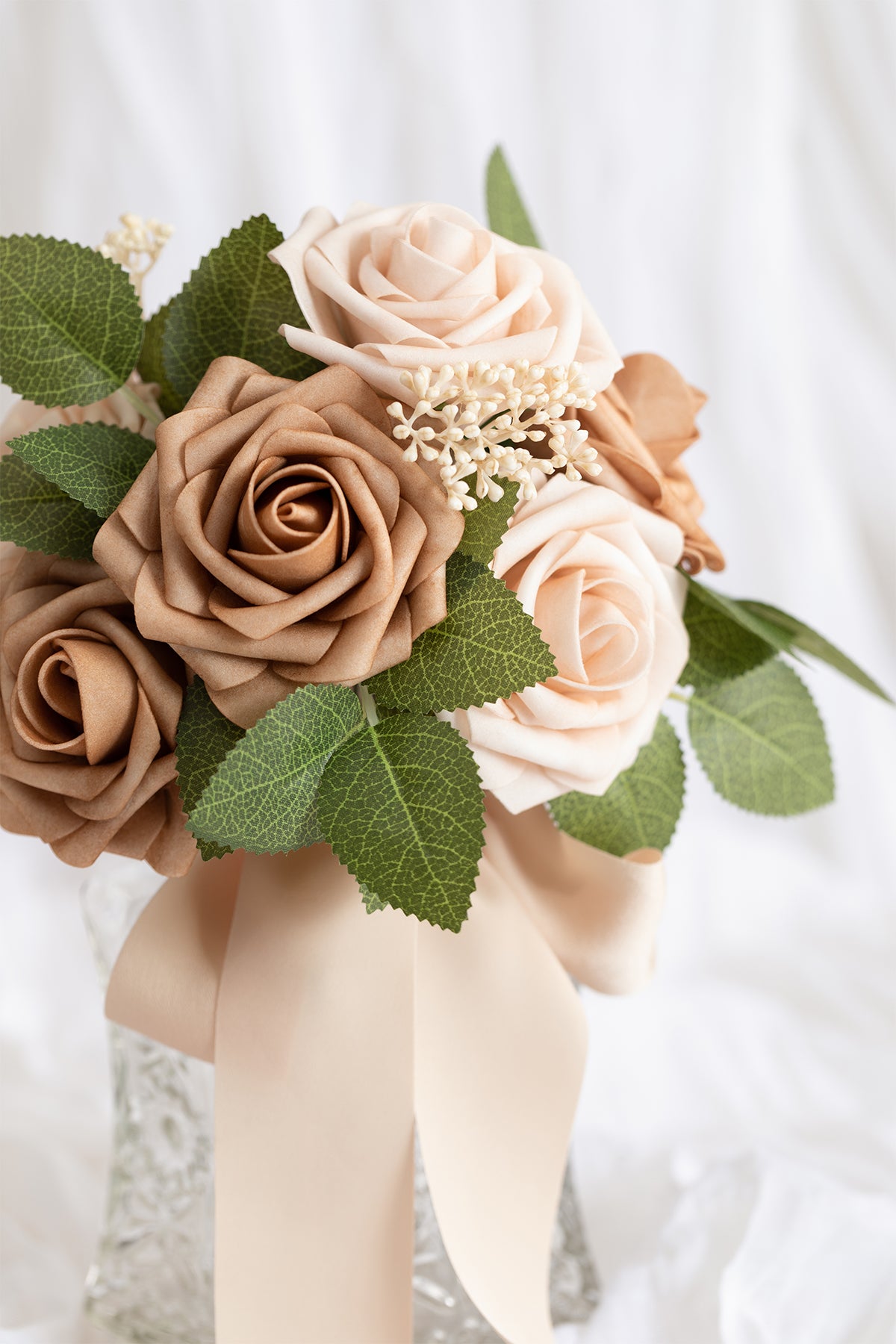 DIY Supporting Flower Boxes in Nude & Sand Beige
