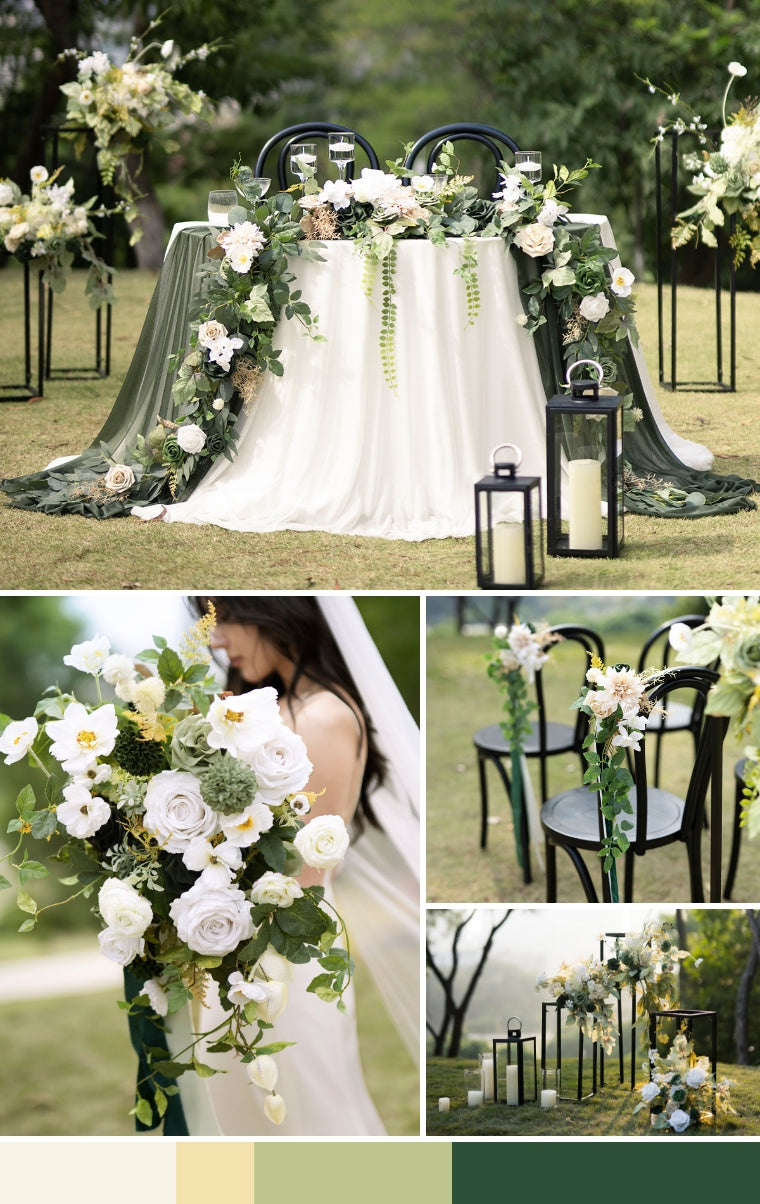 Emerald and Tawny Beige Wedding mb banner