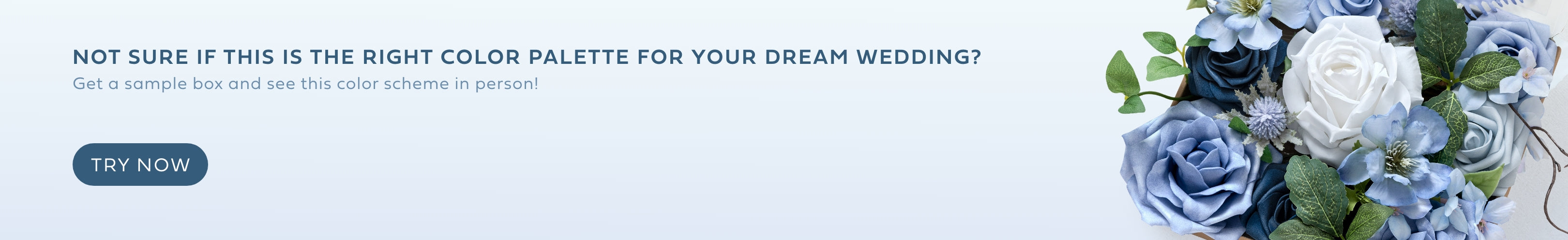 Timeless French Blue & White Wedding sample