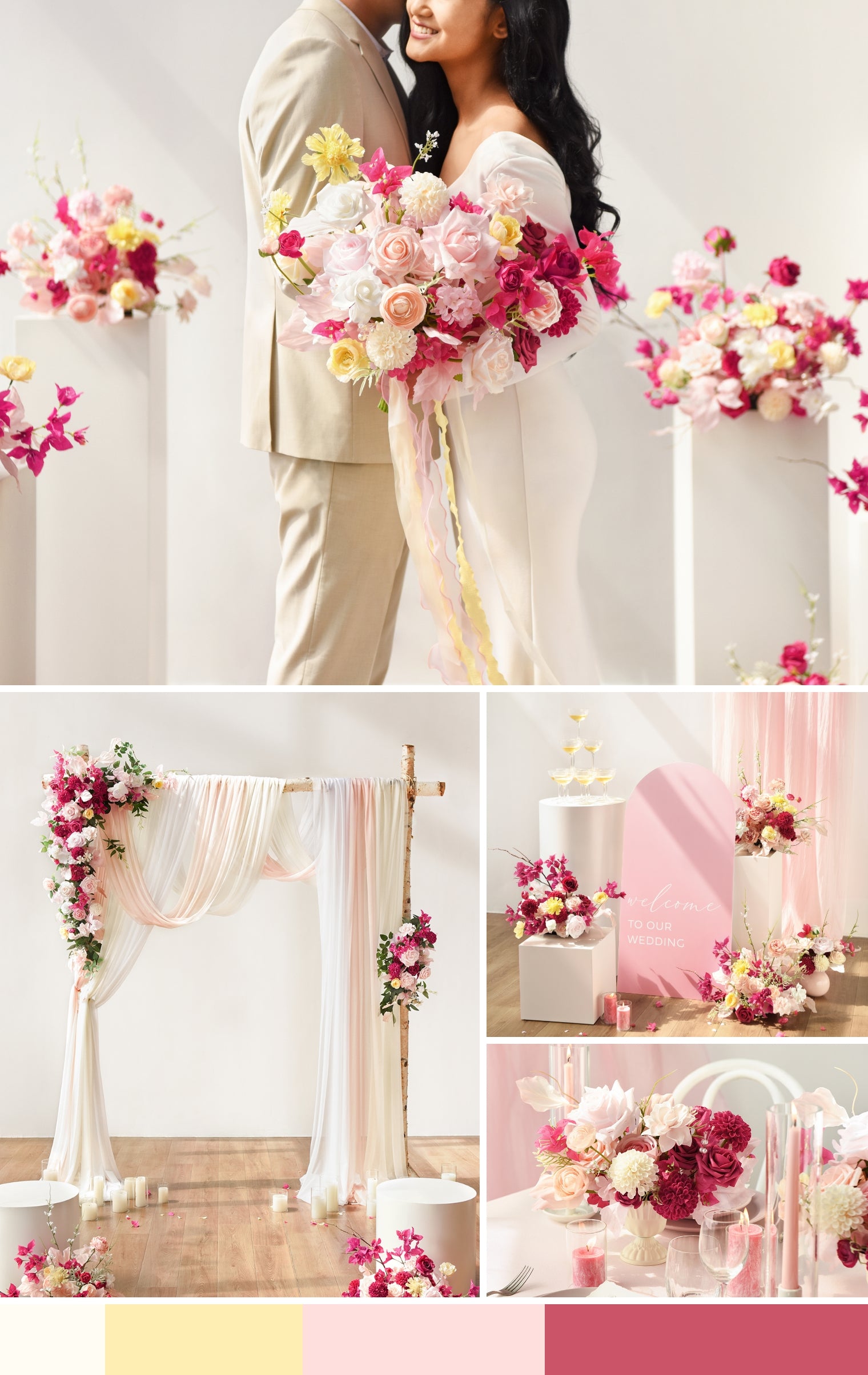 Passionate Pink & Blush Wedding mb banner