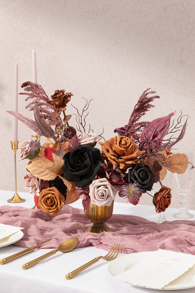 Orange & Terracotta Designer Flower Boxes