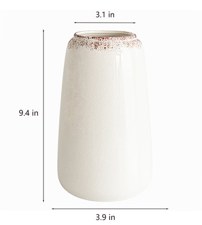 Cracked Ice Glaze Ceramic Vase - 2 Styles | CLEARANCE