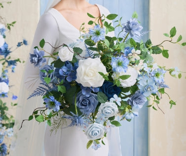 Timeless French Blue &
White Wedding
