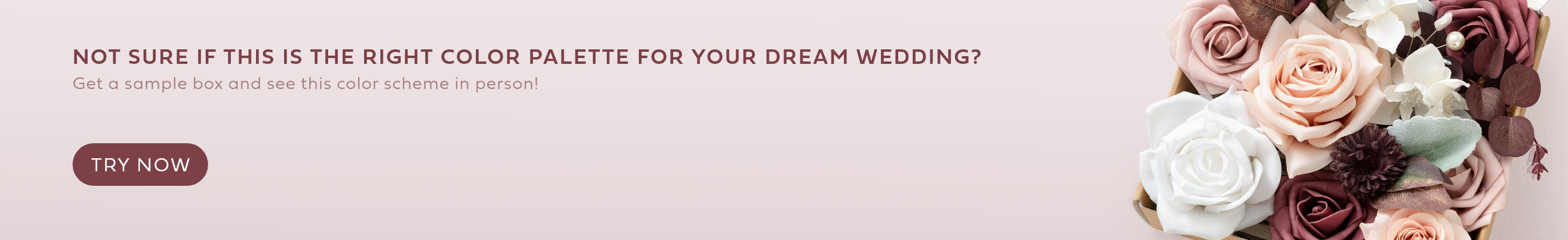 Dusty Rose and Mauve Wedding sample