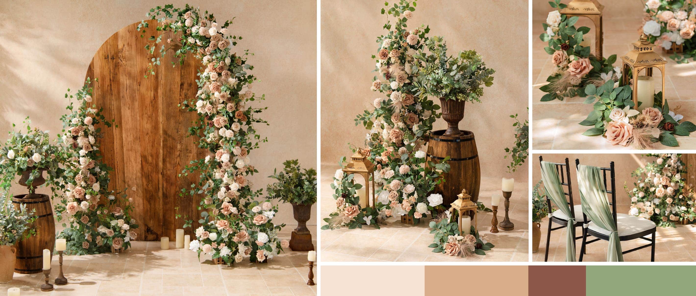 Rustic Glow Romance Wedding pc banner