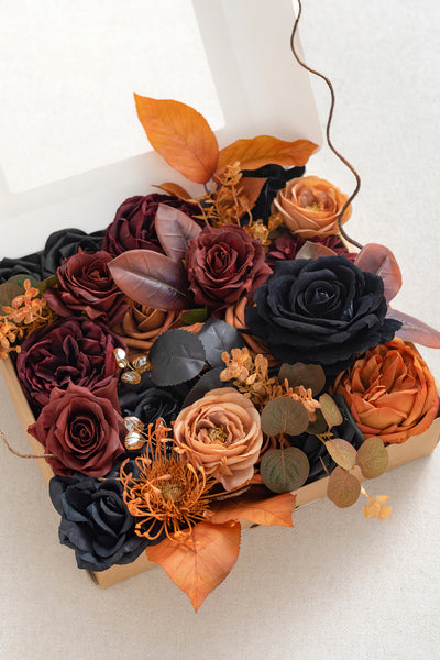Orange & Terracotta Designer Flower Boxes