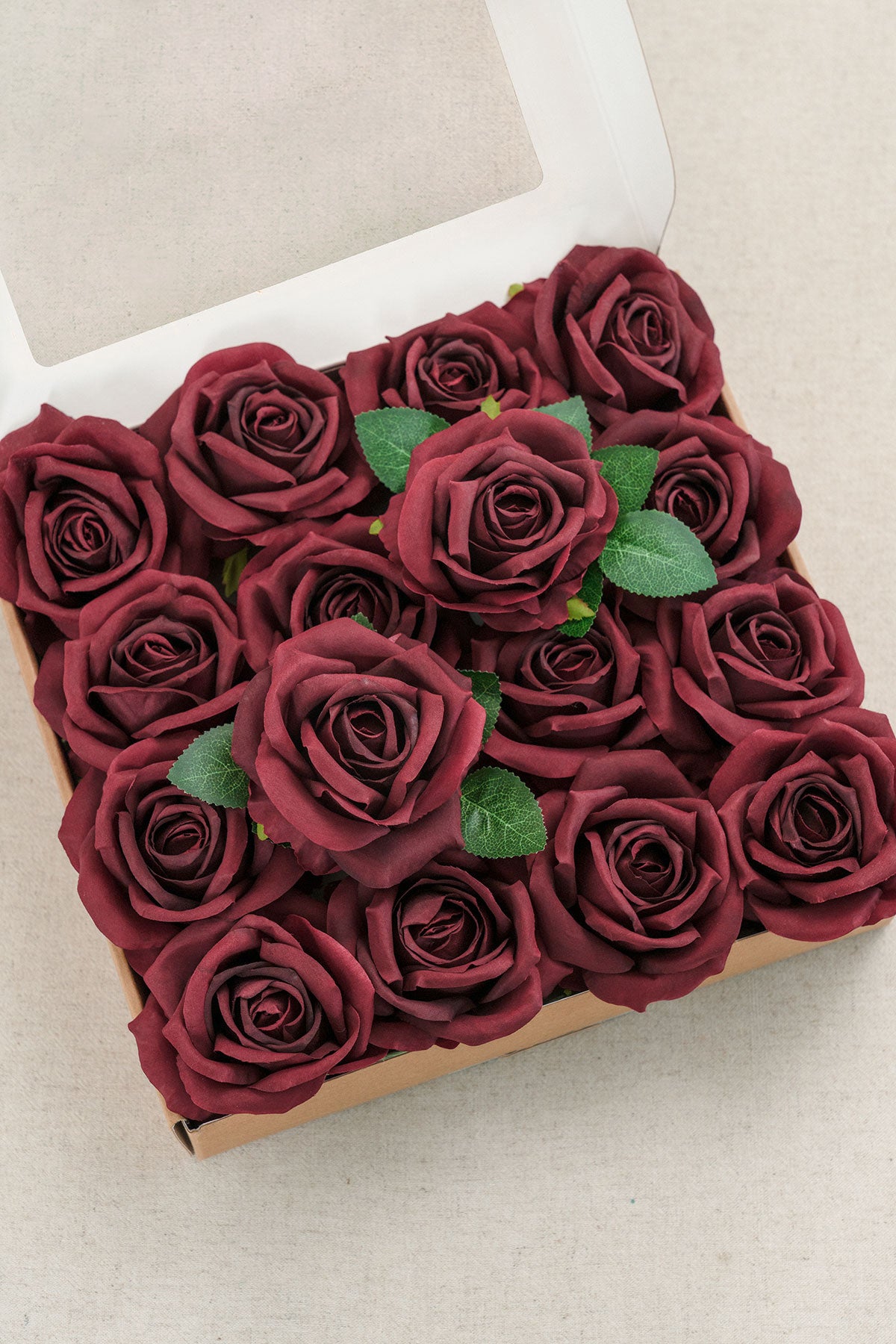3.5" Silk Vendela Rose with Stem