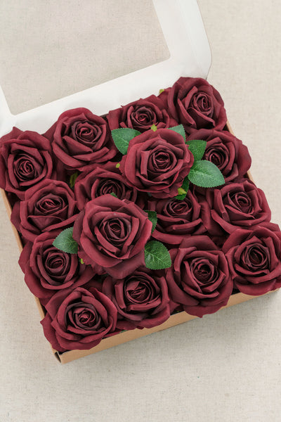 3.5" Silk Vendela Rose with Stem