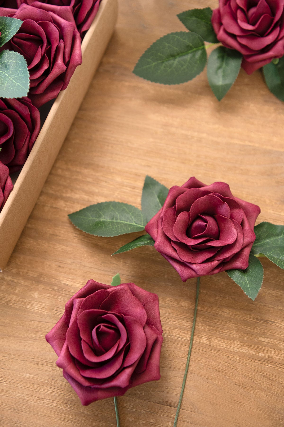 3.5" Foam Avalanche Rose with Stem on Sale