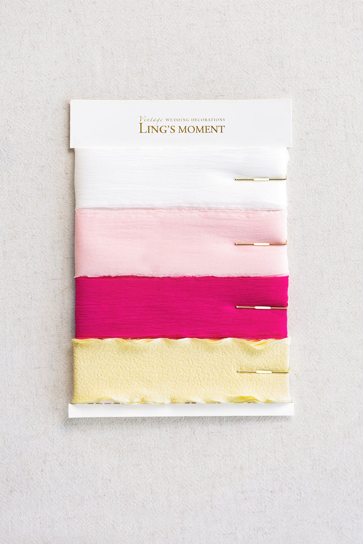 Ribbons in Passionate Pink & Blush | Clearance