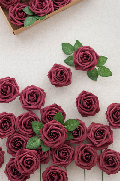3" Foam Rose with Stem