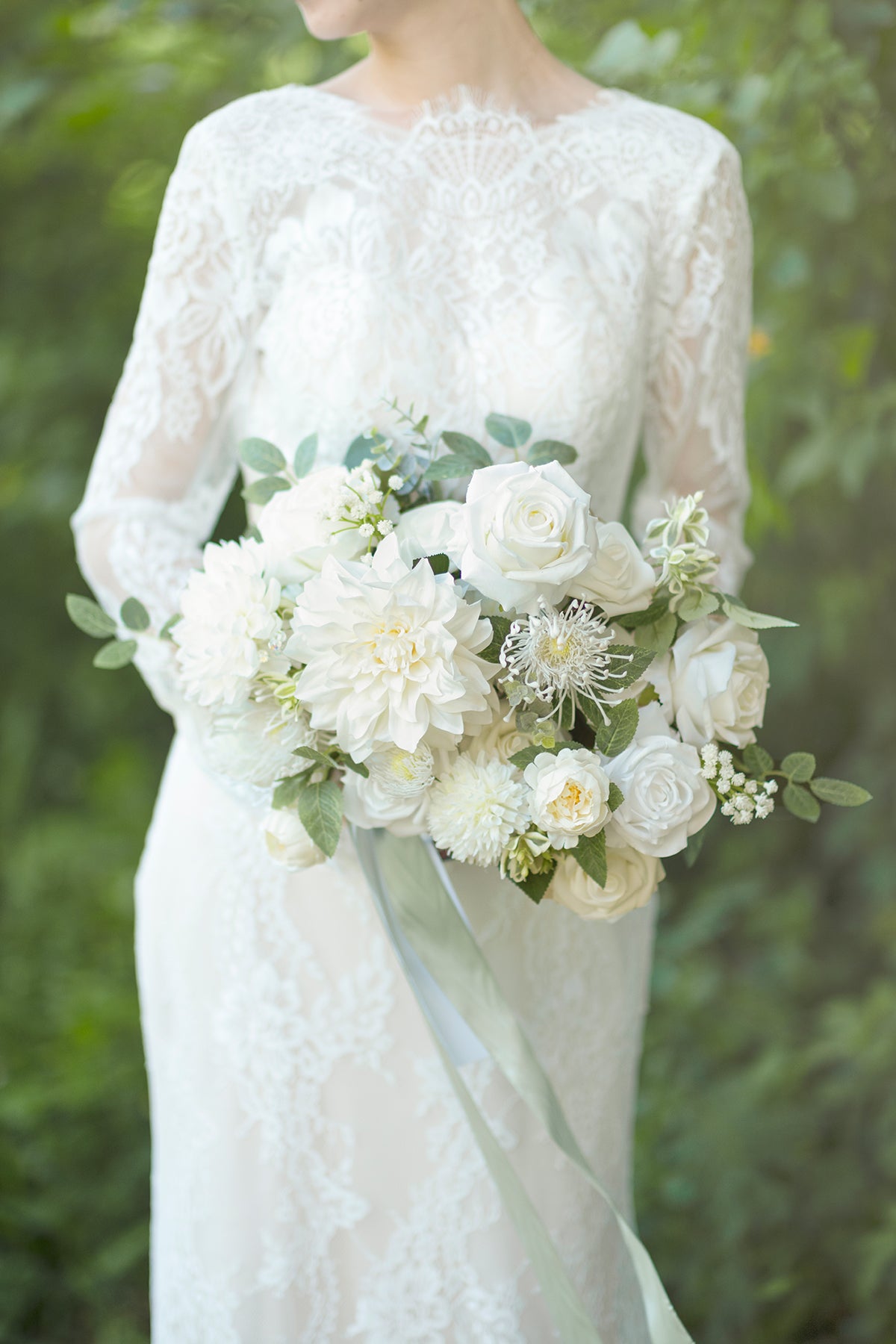 Natural White & Ivory Designer Flower Boxes