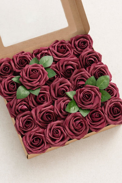 3" Foam Rose with Stem