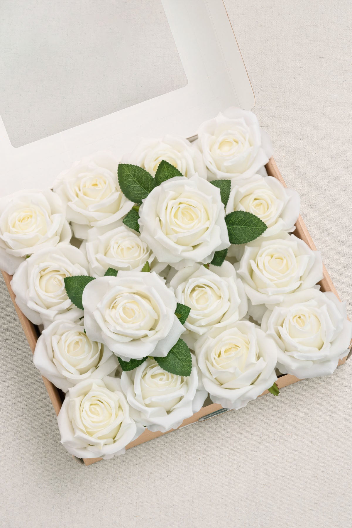 3.5" Silk Vendela Rose with Stem